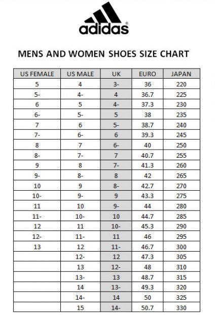 maat 4.5 adidas|adidas Size Chart for Mens Shoes .